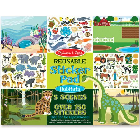 Naklejki wielorazowe – Krajobrazy Melissa & Doug