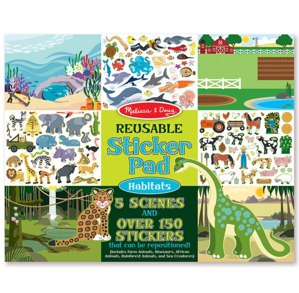 Naklejki wielorazowe – Krajobrazy Melissa & Doug