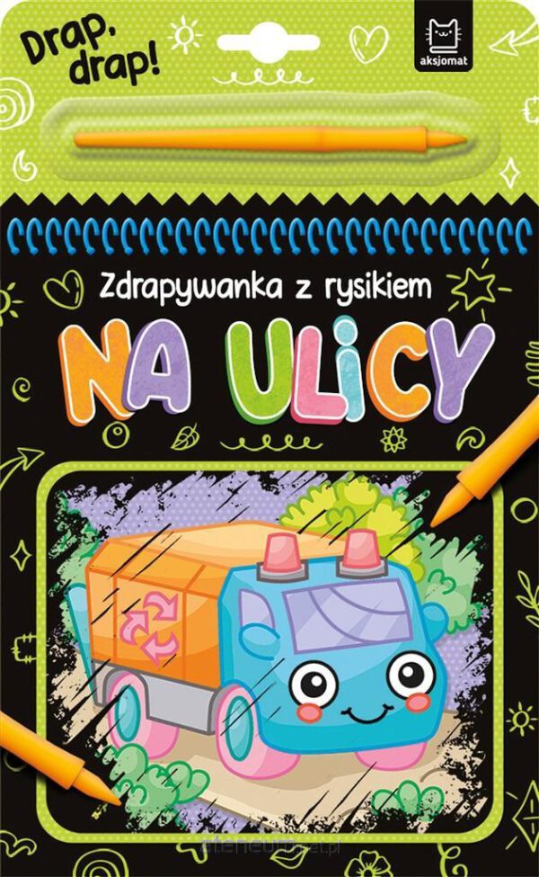 Zdrapywanka z rysikiem - Na ulicy