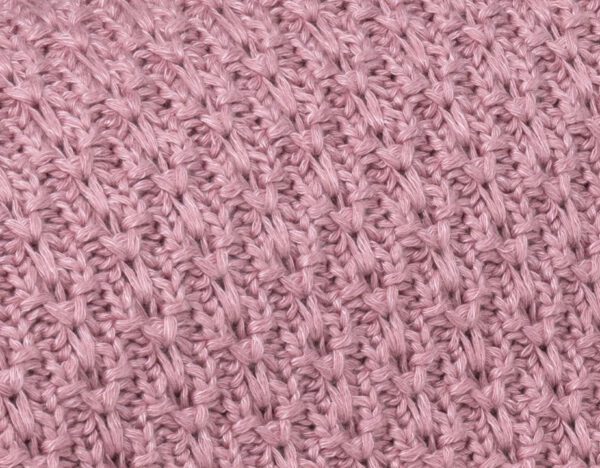 Bambusowy kocyk vintage pink 80×100 – chain1