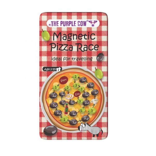 Gra magnetyczna Pizza Race - The Purple Cow