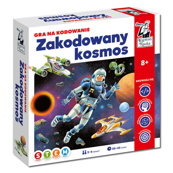 Zakodowany kosmos. Gra na kodowanie – Kapitan Nauka