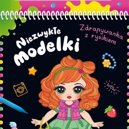 Zdrapywanka z rysikiem - Niezwykłe modelki