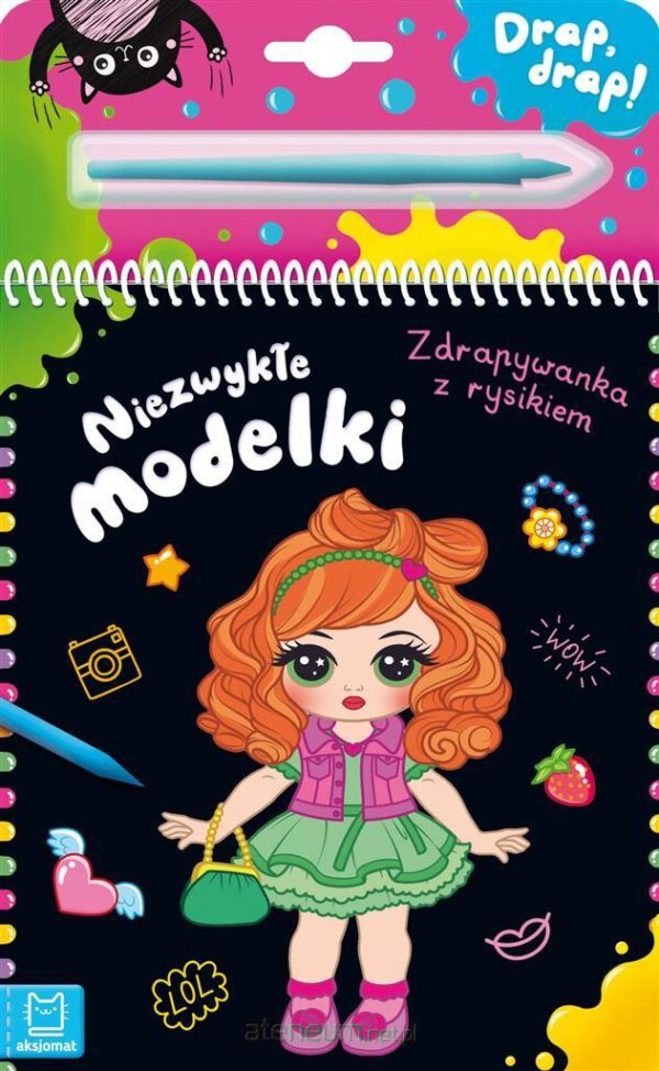 Zdrapywanka z rysikiem - Niezwykłe modelki